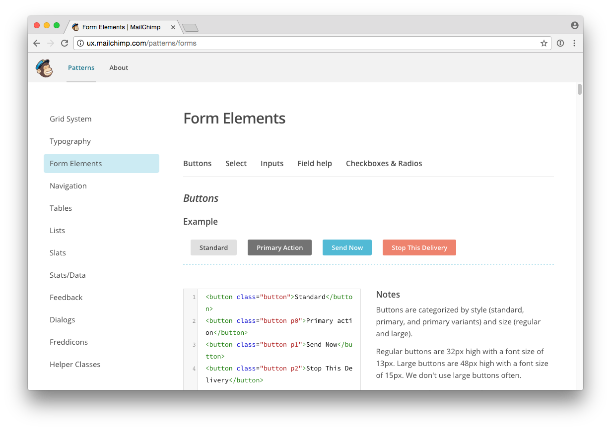 mailchimp-form-patterns